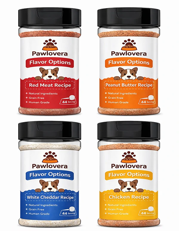 dog food Flavor Options
