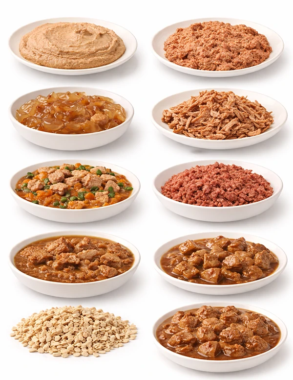 texture and style for Dog Food