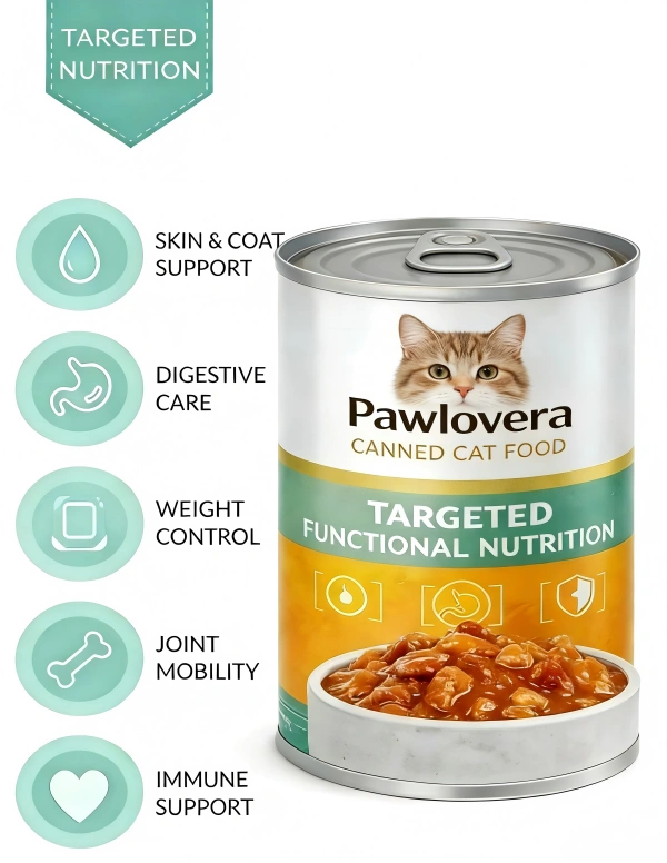 Canned Cat Food functional
