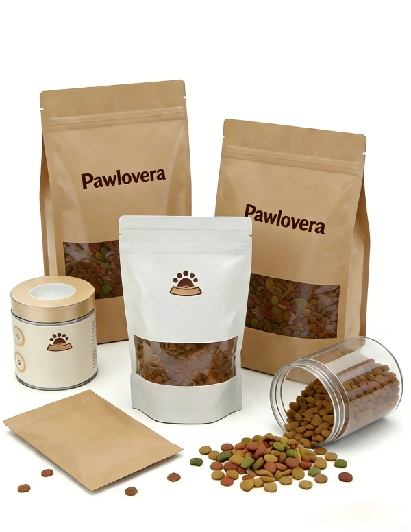 Dry Cat Food packaging