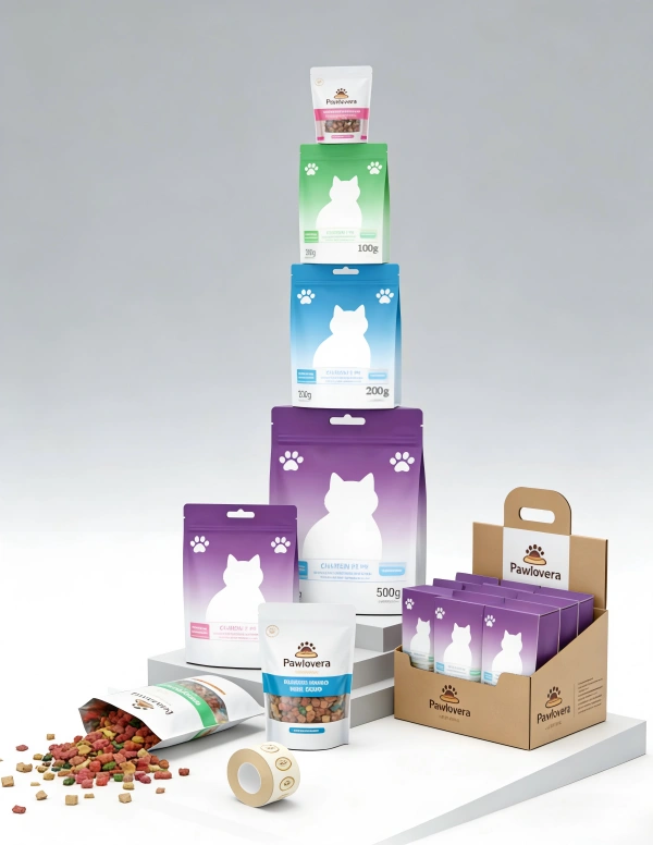 Freeze Dried Cat Food packaging
