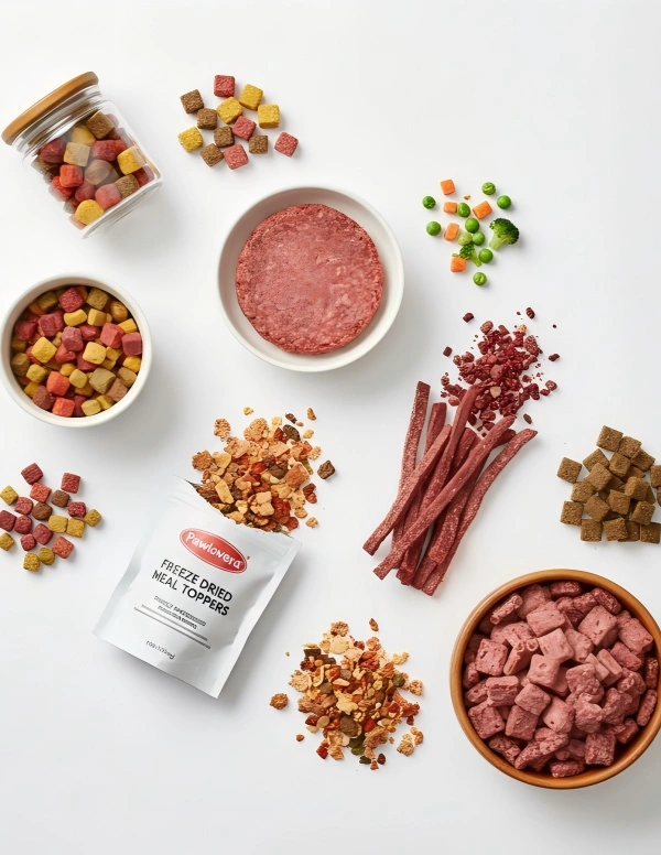 Freeze Dried Dog Food texture