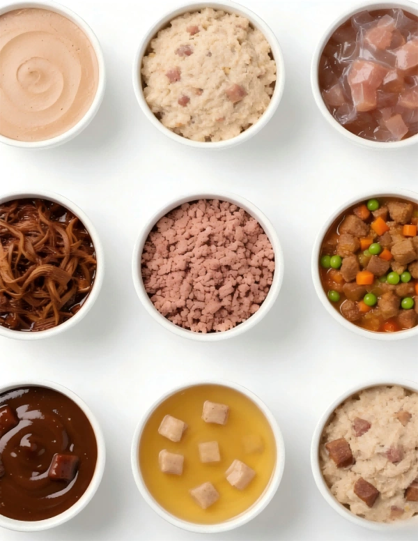 Wet Cat Food texture