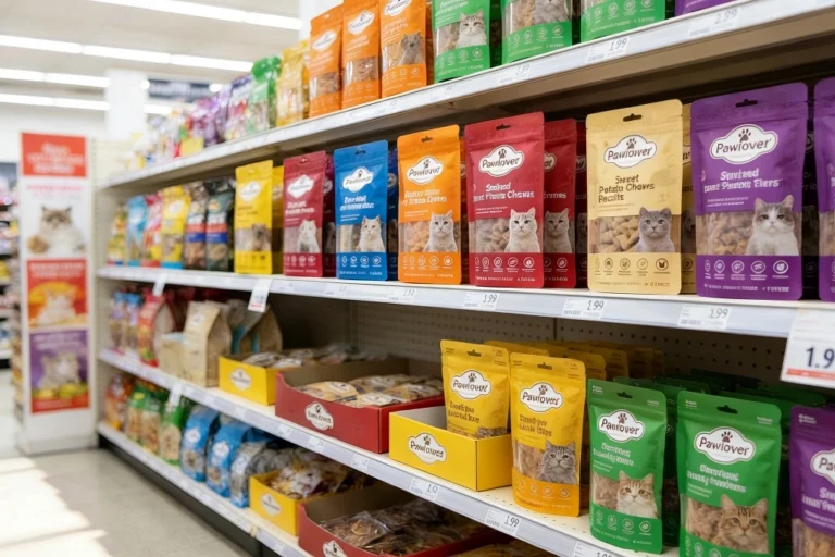 cat treats retail