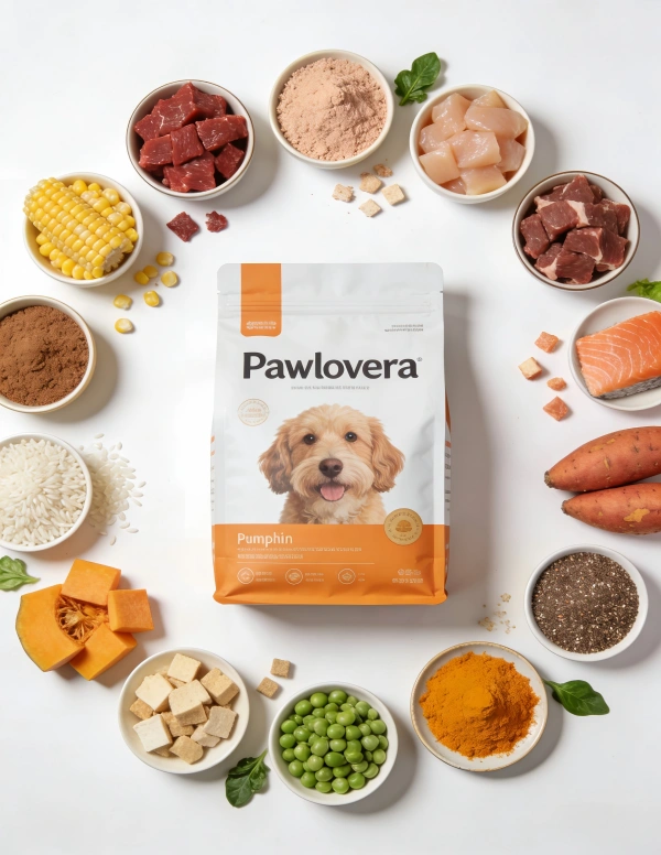 dry dog food Ingredients