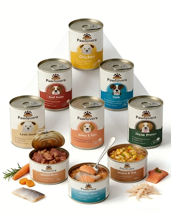 wet dog food flavor