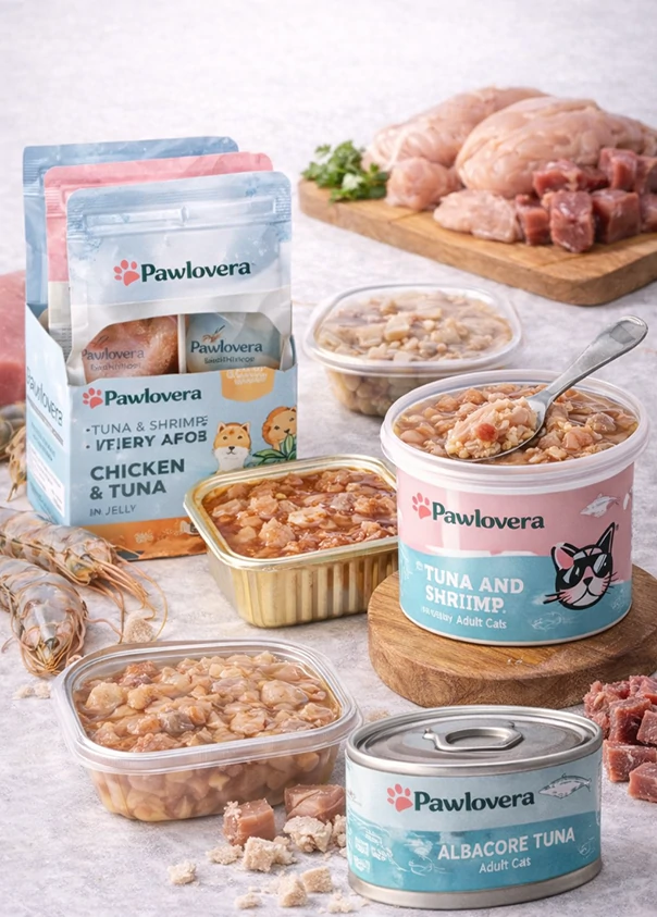 Pawlovera Wet Cat Food Features