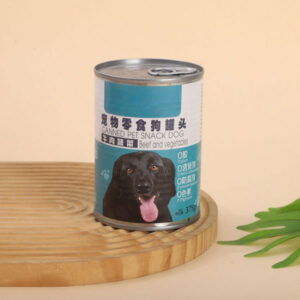 Beef and Vegetables canned dog Food