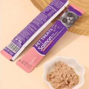 Salmon+Prebiotics Pet treats Cat Wet Food