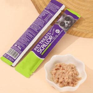Scallop+Goat milk Cat Pet Treats Cat Wet Food